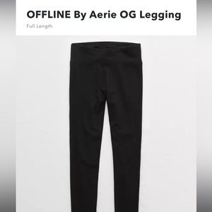 Offline by Aerie OG Leggings - Black - Size Small